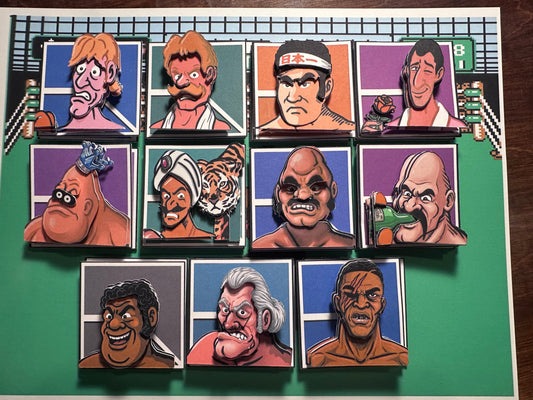 Mike Tyson's Punch Out - NES - MAC SMACK - GPK Diorama