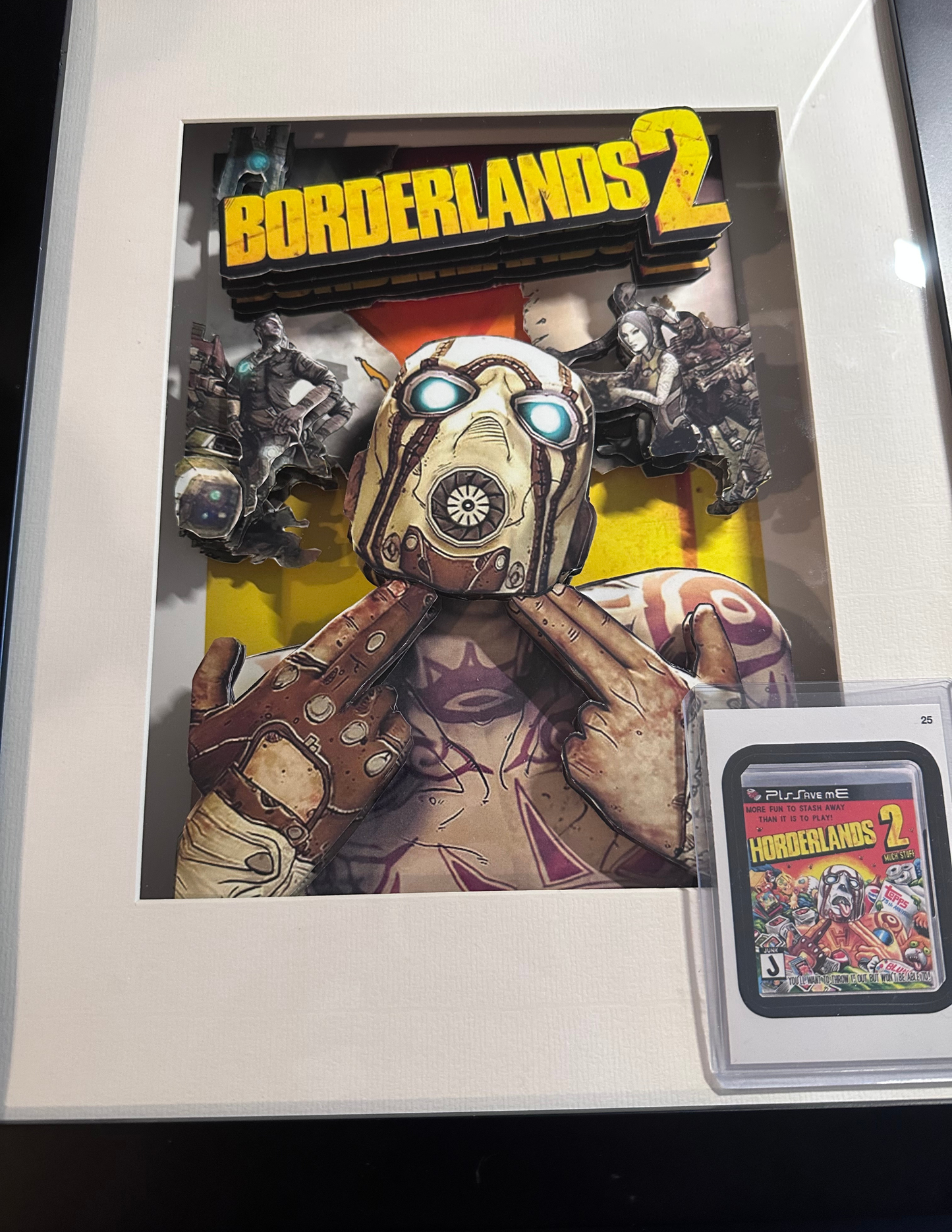 2 TO THE FACE Borderlands 2 Logo - Borderlands 2 Diorama