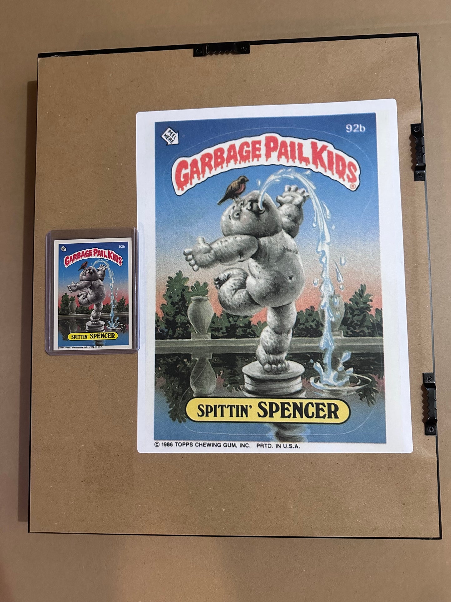 SPITFIRE SPENCER - GPK Diorama