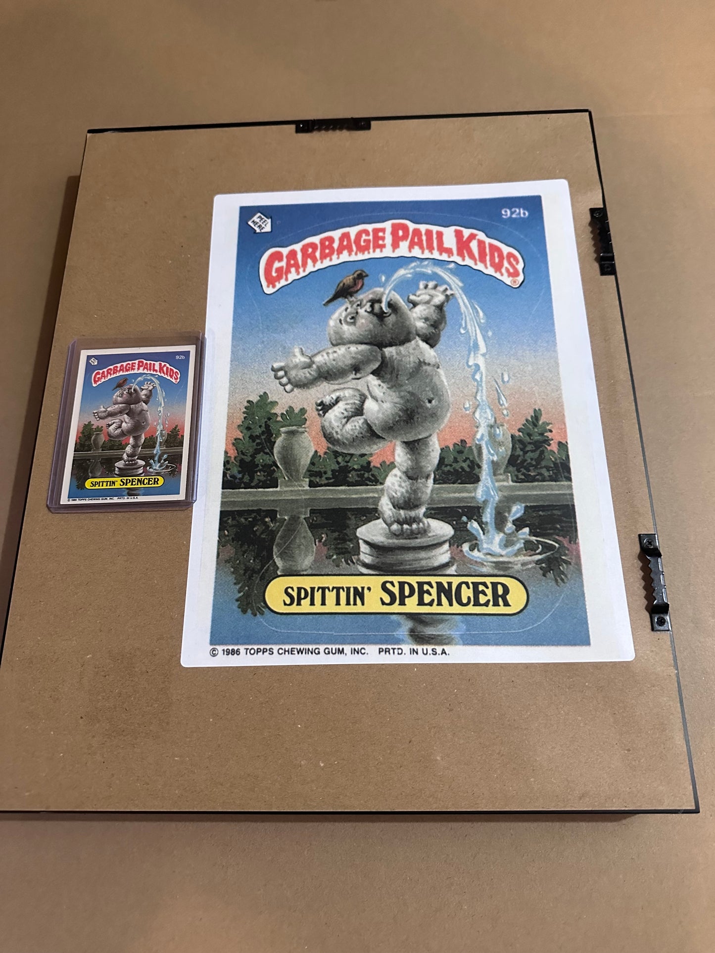 SPITFIRE SPENCER - GPK Diorama