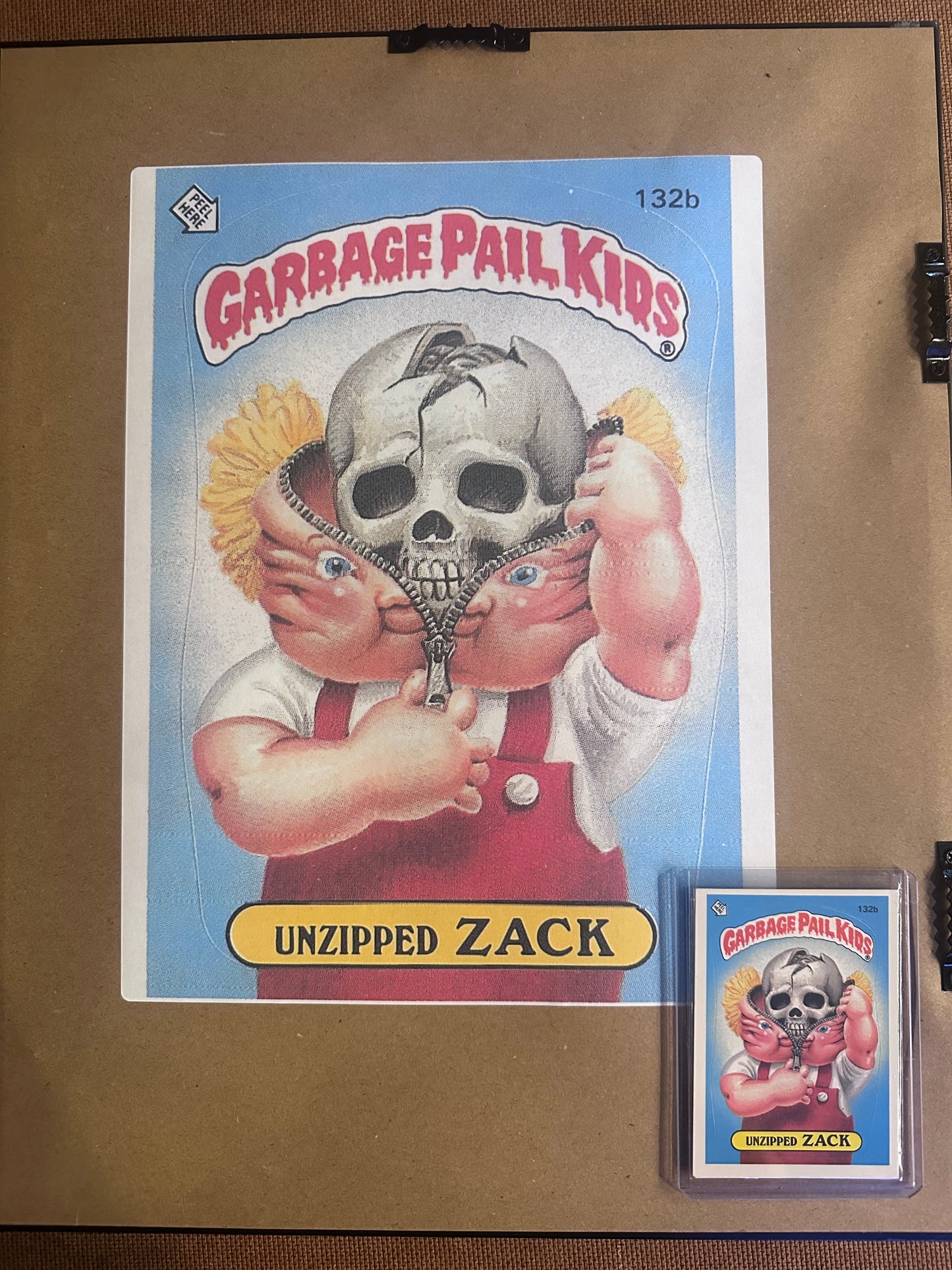UNZIPPED ZACK - GPK Diorama
