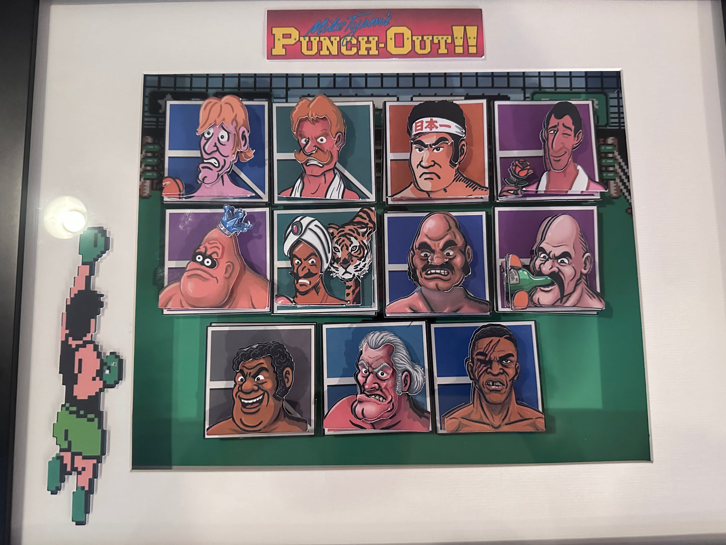 Mike Tyson's Punch Out - NES - MAC SMACK - GPK Diorama
