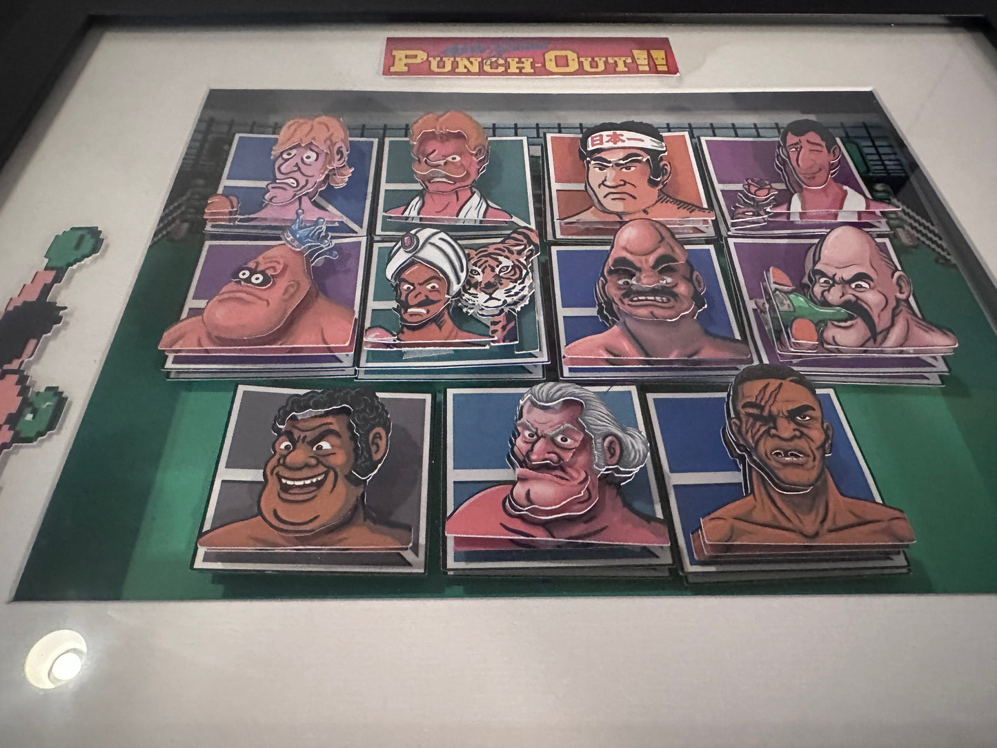 Mike Tyson's Punch Out - NES - MAC SMACK - GPK Diorama