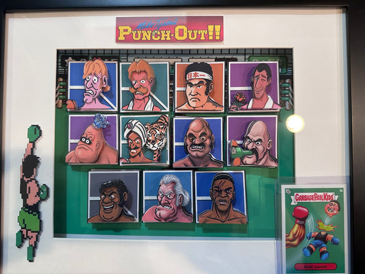 Mike Tyson's Punch Out - NES - MAC SMACK - GPK Diorama