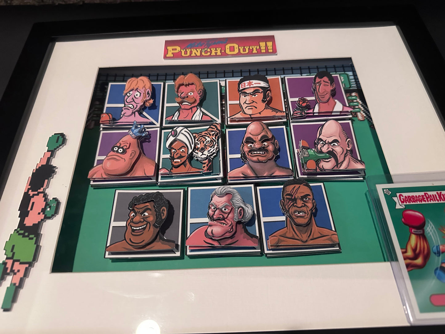 Mike Tyson's Punch Out - NES - MAC SMACK - GPK Diorama